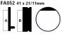 Preview: Bremsbelag - Satz Blackstuff (organisch) (EBC), FA052