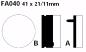 Preview: Bremsbelag - Satz Blackstuff (organisch) (EBC), FA040