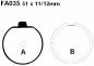 Preview: Bremsbelag - Satz Blackstuff (organisch) (EBC), FA035