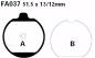 Preview: Bremsbelag - Satz Blackstuff (organisch) (EBC), FA037