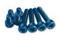 Preview: Aluminium screw set M5 blue anodized