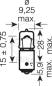 Preview: Glühlampe, 12VH6W BAX9S, Ultra Life 2er Blister