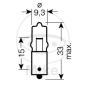 Preview: Glühlampe, 12V10W BA9S, Miniwatt Halogen