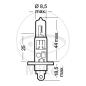 Preview: Glühlampe, H1 12V55W