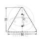 Preview: Rückstrahler, Dreieck