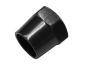 Preview: Mirror nut 17 mm, black, M10 x 1.25 RH-thread