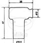 Preview: Zündkerzenstecker,  LB05EMH-R, rot, NGK