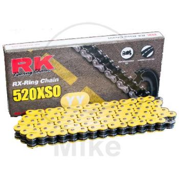 RK X-Ring-Kette, gelb 520XSO Meter, Preis pro Kettenglied