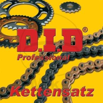Kettensatz, Kawasaki ER6/VERS650 05-, DID X Ring-Kette, G&B520VX2, offen