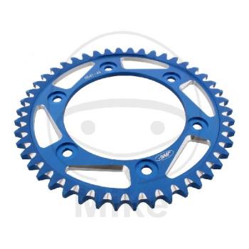 Alu-Kettenrad, 46Z, Teil.: 530 blau, JMP , Innen Ø : 134, Lochkr.: 160