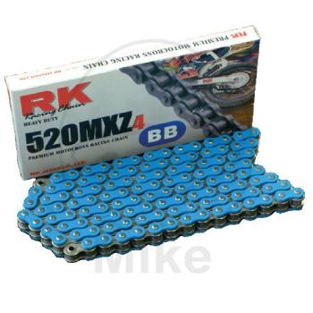 RK, Standard-Kette, blau 520 MXZ4 Meter, Preis pro Kettenglied