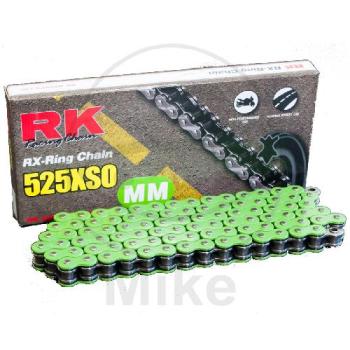 RK X-Ring-Kette, grün 525XSO Meter, Preis pro Kettenglied