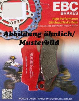 Bremsbelag - Satz Redstuff TT Carbon/Grafit (organisch) (EBC), FA344TT