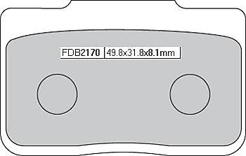 Disc brake pad FDB 2170 P