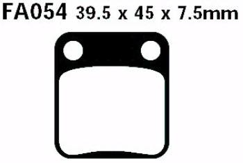 Bremsbelag - Satz (Sintermetall) Goldstuff (EBC), FA054HH