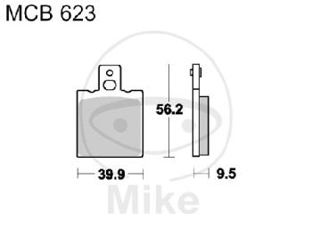 Bremsklötze, Standard, TRW, altern. 7377682