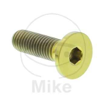 Bremsscheibenschraube, Pro Bolt, M8X1,25, 26 mm, Titan gold