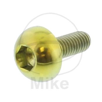 Bremsscheibenschraube, Pro Bolt, M6X1,00, 17 mm, Titan gold