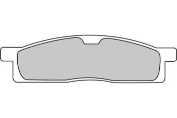 Disc brake pad FDB 2015 DX