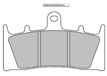 Disc brake pad FDB 2144 P