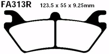 Bremsbelag - Satz Sintermetall Goldstuff (EBC), FA313R