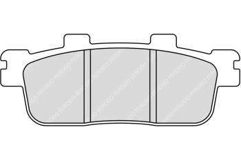 Disc brake pad FDB 2226 EF