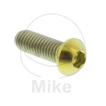 Bremsscheibenschraube, Pro Bolt, M6X1,00, 18 mm, Titan gold