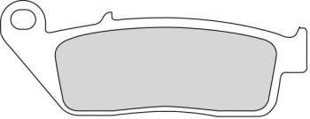 Disc brake pad FDB 664 EF