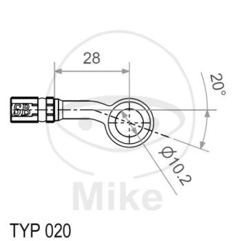 Ringfitting, Vario, TYP020, 10 mm, 20°S anthrazit