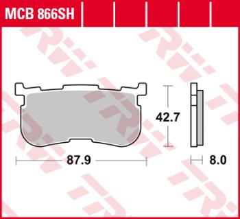 Sinterbelag MCB866SH