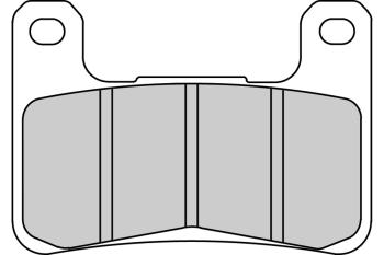 Sinter Racing Bremsbelag FDB 2204 XRAC (Racing Application)