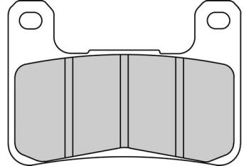 Sinter Racing Bremsbelag FDB 2204 XRAC (Racing Application)