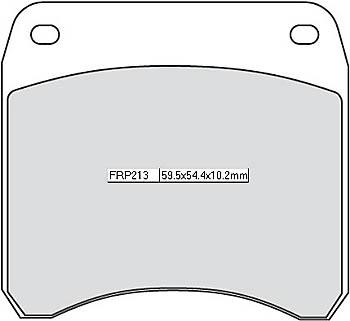 Bremsbelag FRP 213 Platinum