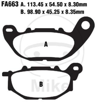 Bremsklötze, Sinter, HH,( Double - H), EBC