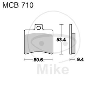 Bremsklötze, Standard, TRW, altern. 7325111