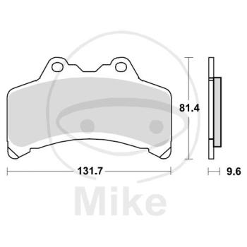 Bremsklötze, Standard, TRW, altern. 7376577