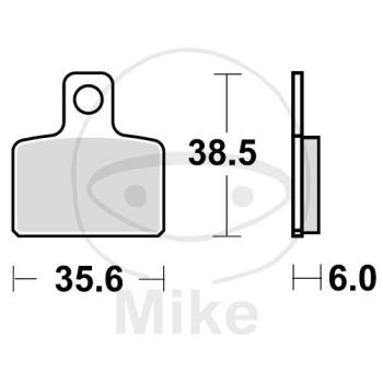 Bremsklötze, Standard, TRW, altern. 7323272