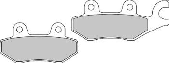 Disc brake pad FDB 631 EF