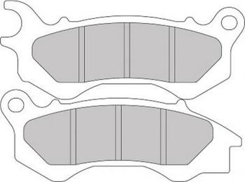 Disc brake pad FDB 2256 EF