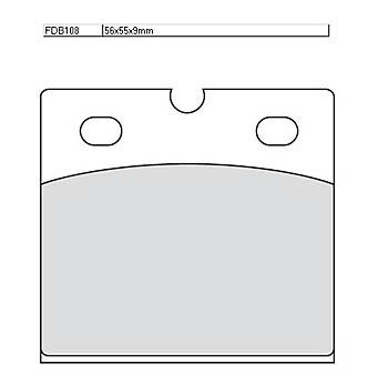 Disc brake pad FDB 108 EF