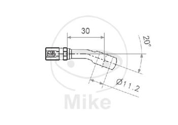 Ringfitting, Vario HD, TYP102, 11,2 mm, 20° schwarz