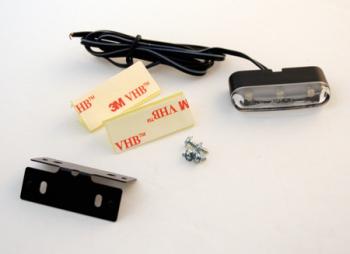 Universal TRI-LED-Standlicht mit Halter und selbstklebender Folie, 12V