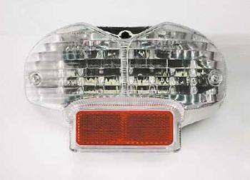 LED-Rücklicht mit transparentem Glas, Suzuki Bandit 600 00-, 1200 01-