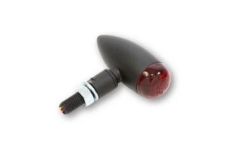 LED-Rücklicht MICRO-BULLET, schwarz, rot