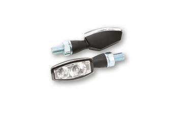 LED Rück-, Bremslicht, Blinker Einheit BLAZE, schwarz, klar