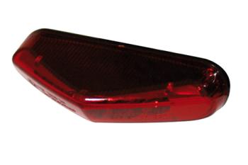 LED-Rücklicht, rotes Glas