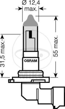 Glühlampe, HB4 12V51W, 1er Blister