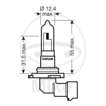 Glühlampe, HB3 12V60W