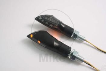 Blinkleuchte, RELEASE,LED, Rauchglas, schwarz, JMP