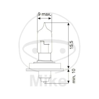 Glühlampe,6V15W JMP, P26S